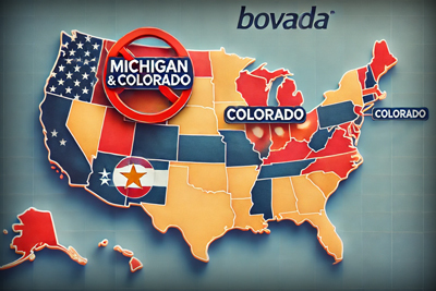 Bovada Banned in Michigan and Colorado, Faces Possible Connecticut Exit