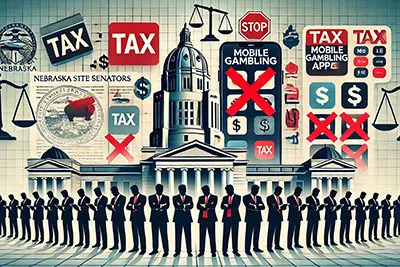 Nebraska Senators Oppose Mobile Gambling as Property Tax Debate Continues