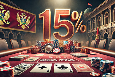 Montenegro’s Proposed 15% Tax on Gambling Winnings Faces Backlash