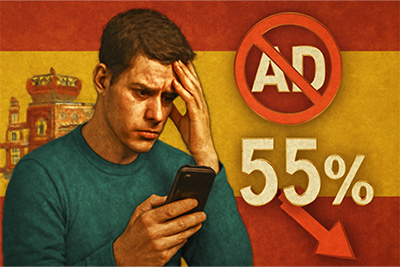 Spain’s Gambling Ad Restrictions and Bonusing Ban Lead to 55% Drop in New Online Accounts