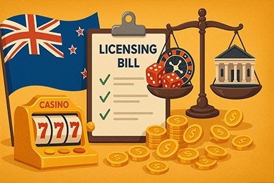 New Zealand Moves to Regulate Online Casino Gambling with New Bill