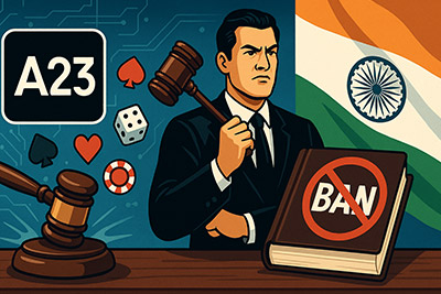 A23 Takes Legal Action Against India’s Online Gaming Ban