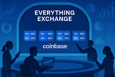 Coinbase to Launch On-Chain Stocks and Prediction Markets in U.S.