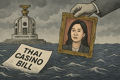 Thai Prime Minister Removed, Casino Legalization Halted