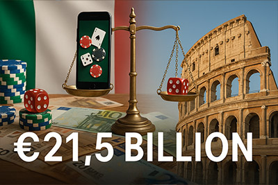 Italy’s Gambling Sector Shifts Toward Digital Dominance
