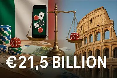 Italy’s Gambling Sector Shifts Toward Digital Dominance