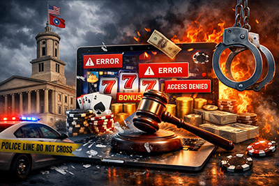 Tennessee Orders Online Sweepstakes Casinos to Leave State