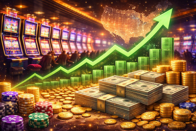 US Commercial Gaming Revenue Accelerates in October