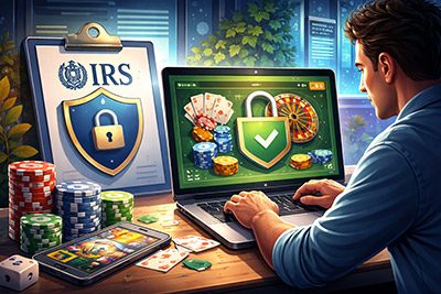 IRS Urges US Gamblers to Use Regulated Online Gambling Sites for Their Security