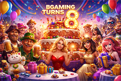 BGaming Marks 8 Years of Innovation, Growth, and Creative Excellence