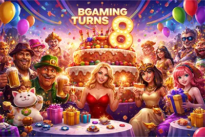 BGaming Marks 8 Years of Innovation, Growth, and Creative Excellence