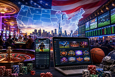 US Gaming Revenue Reaches Record $78.6 Billion in 2025
