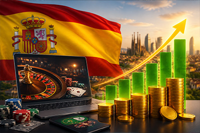 Spain online gambling Q1 2026 GGR rises to €454.1m in SpainQ