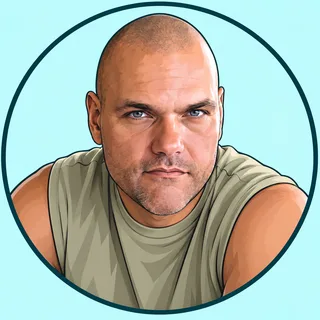 Comic portrait of Dejan Gavrilovic
