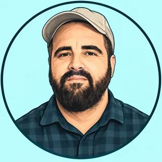 Comic portrait of Matija Dagovic