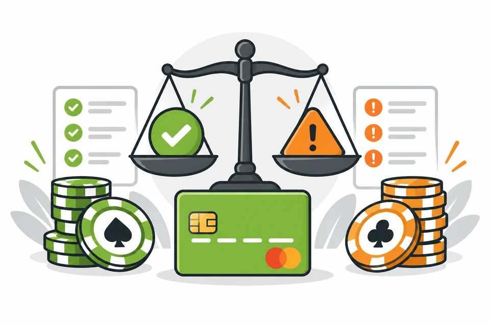 Payment method benefits and limitations