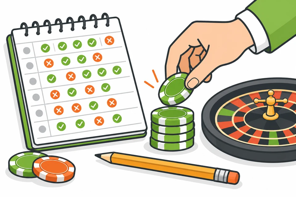 Recording betting outcomes and stake changes