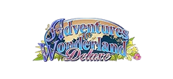 Adventures in Wonderland Deluxe Slot title artwork