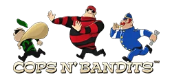 Cops N’ Bandits Slot title artwork