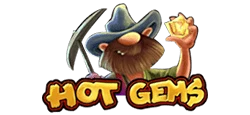 Hot Gems Slot title artwork