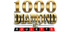1000 Diamond Bet Roulette title artwork