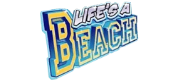 Life’s a Beach Slot title artwork