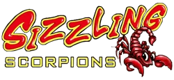 Sizzling Scorpions Slot title artwork