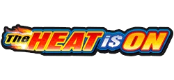 The Heat is On Slot title artwork