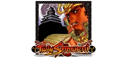 Twin Samurai Slot title artwork