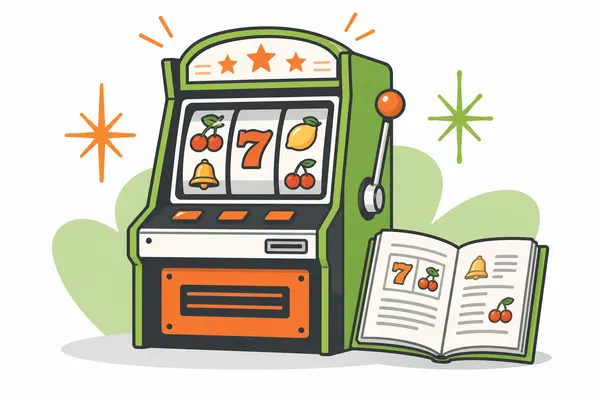 Retro Slots themed illustration