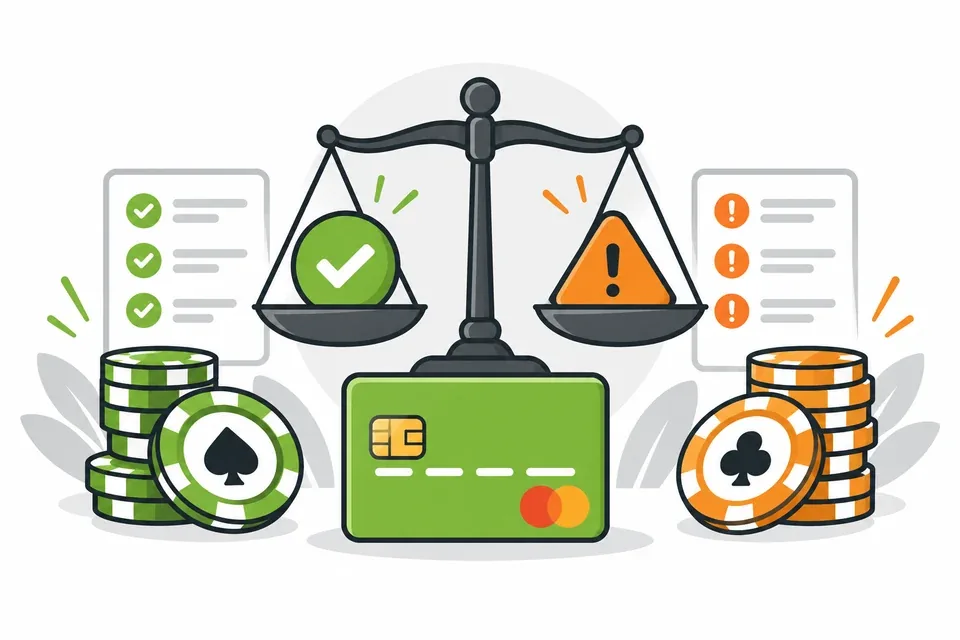 Payment method benefits and limitations