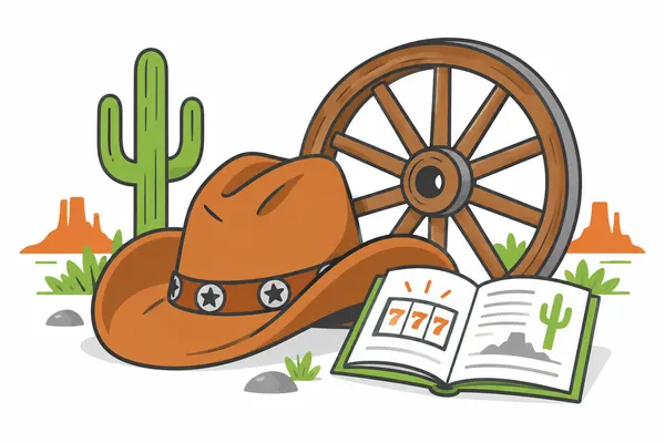 Wild West Slots themed illustration