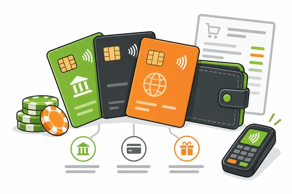 Payment cards, wallet and transaction statement