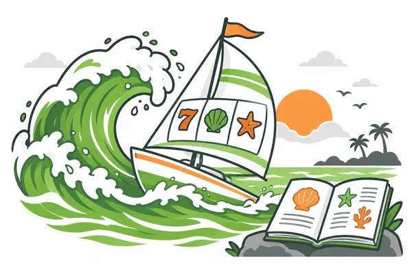 Ocean Slots themed illustration