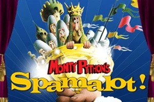 Spamalot Holy Grail Progressive Jackpot Slot title artwork