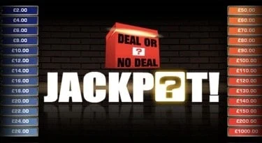 Deal or No Deal Progressive Jackpot Slot title artwork