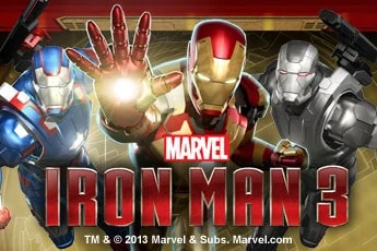 Iron Man 3 Progressive Jackpot Slot title artwork