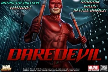 Daredevil Progressive Jackpot Slot title artwork