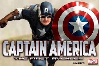 Captain America Progressive Jackpot Slot title artwork