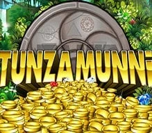 Tunzamunni Progressive Jackpot Slot title artwork