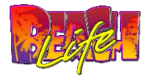 Beach Life Progressive Jackpot Slot title artwork