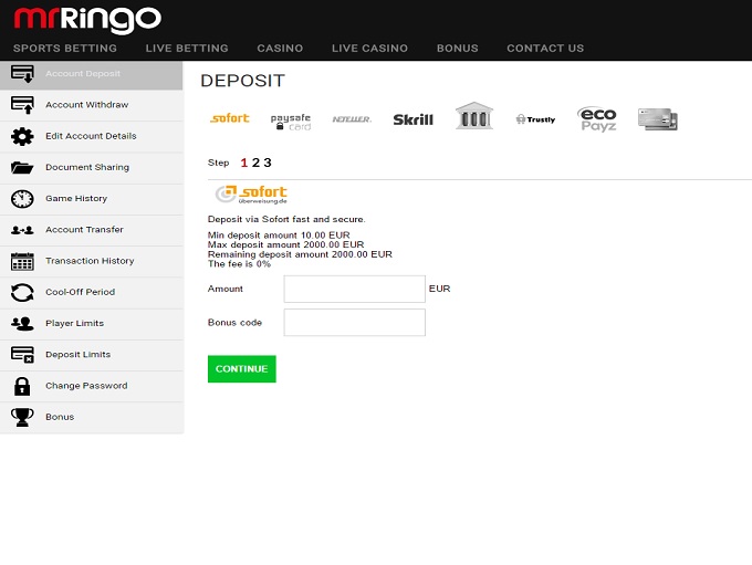 Mr Ringo bank 