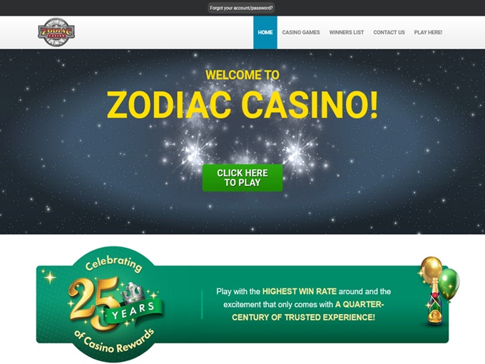 Zodiac Casino 25.02.2026. hp