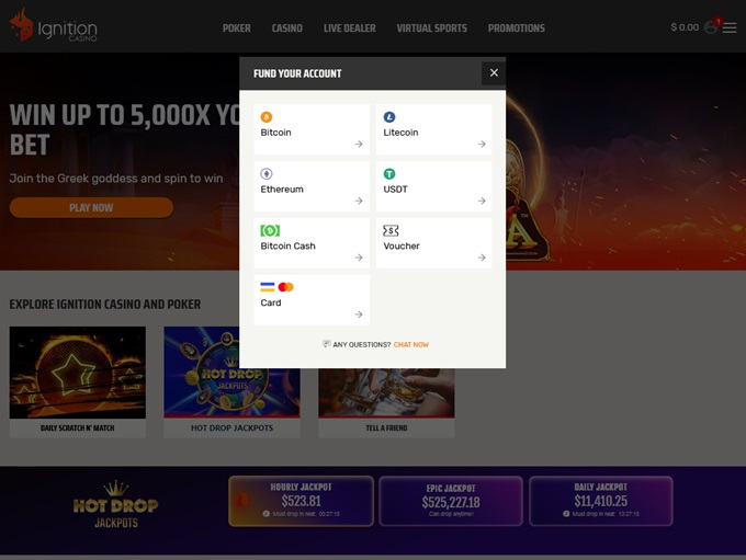 Ignition Casino 21.01.2025. Bank 