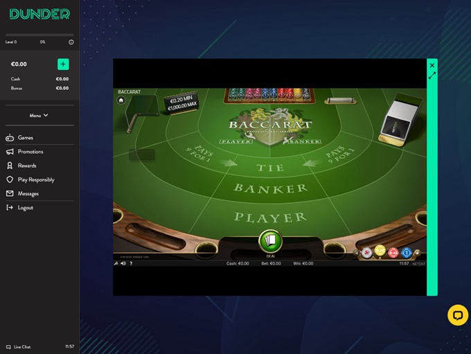 Dunder Casino 30.12.2024. Game3 