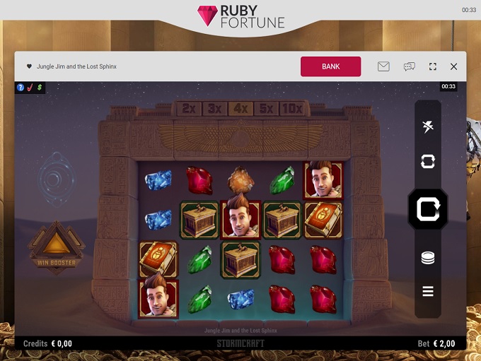 Ruby Fortune new Game 2 
