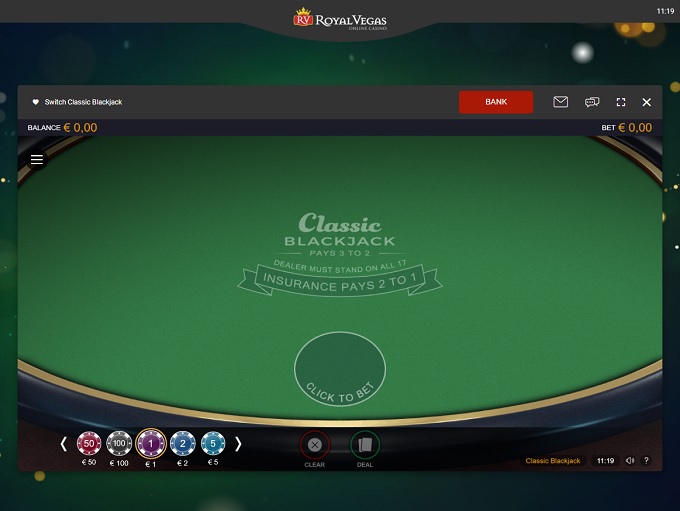 Royal Vegas new Game 3 