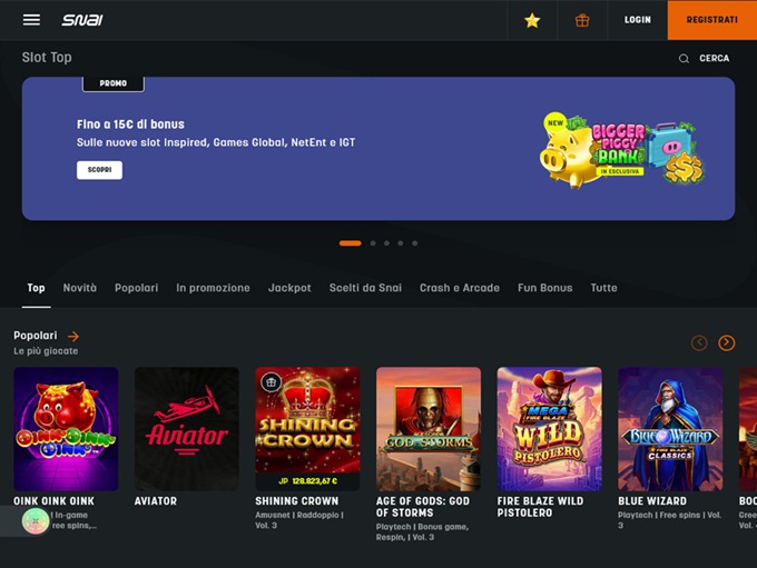 SNAI Casino 18.12.2025. Hp