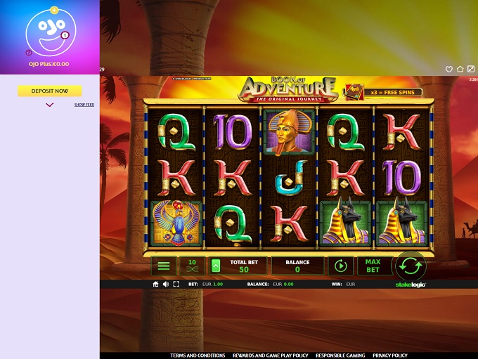 PlayOJO Casino 24.03.2021. Game 1 