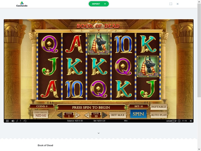 Casilando New Game1 